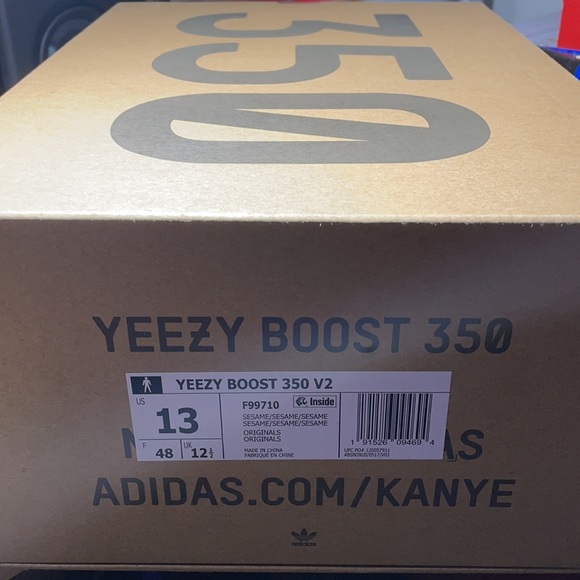 Yeezy Sesame V2 Size:13(US) Deadstock - Picture 4 of 16
